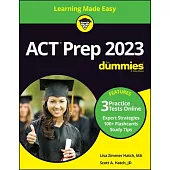 ACT 2023 for Dummies with Online Practice