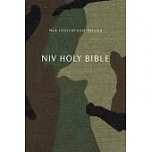 Niv, Holy Bible, Compact, Paperback, Woodland Camo, Comfort Print