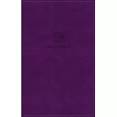 Nrsvue, Holy Bible, Personal Size, Leathersoft, Purple, Comfort Print