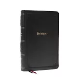 Kjv, End-Of-Verse Reference Bible, Personal Size Large Print, Leathersoft, Black, Red Letter, Thumb Indexed, Comfort Print: Holy Bible, King James Ver