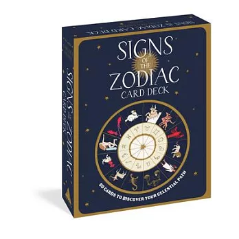 Signs of the Zodiac Card Deck: 50 Cards to Live a Celestial Life