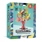 Tree of Imagination: A Wild and Wonderful 3-D Puzzle: 37 Pieces