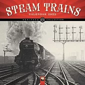 Steam Trains Heritage Wall Calendar 2023 (Art Calendar)