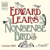Bodleian Libraries: Edward Lear’s Birds Mini Wall Calendar 2023 (Art Calendar)