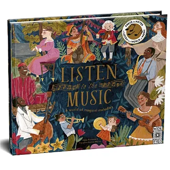 音樂按鍵書：12個改變世界的經典音樂場景 Listen to the Music: A World of Magical Melodies