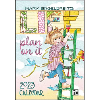 Mary Engelbreit’s 12-Month 2023 Monthly Pocket Planner Calendar: Life, Plan on It
