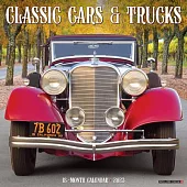 Classic Cars & Trucks 2023 Wall Calendar
