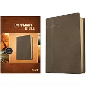 Every Man’s Bible NIV (Leatherlike, Pursuit Granite)