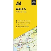 Road Map Britain: Wales