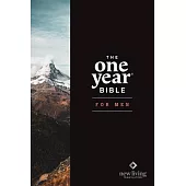 NLT the One Year Bible for Men (Softcover)