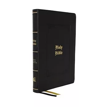 Kjv, Large Print Center-Column Reference Bible, Leathersoft, Black, Red Letter, Comfort Print: Holy Bible, King James Version