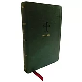 Nkjv, End-Of-Verse Reference Bible, Personal Size Large Print, Leathersoft, Green, Red Letter, Comfort Print: Holy Bible, New King James Version