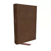 Nkjv, Word Study Reference Bible, Leathersoft, Brown, Red Letter, Comfort Print: 2,000 Keywords That Unlock the Meaning of the Bible