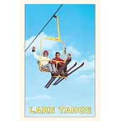 The Vintage Journal Couple on Ski Lift, Lake Tahoe