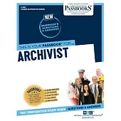 Archivist (C-3681): Passbooks Study Guidevolume 3681