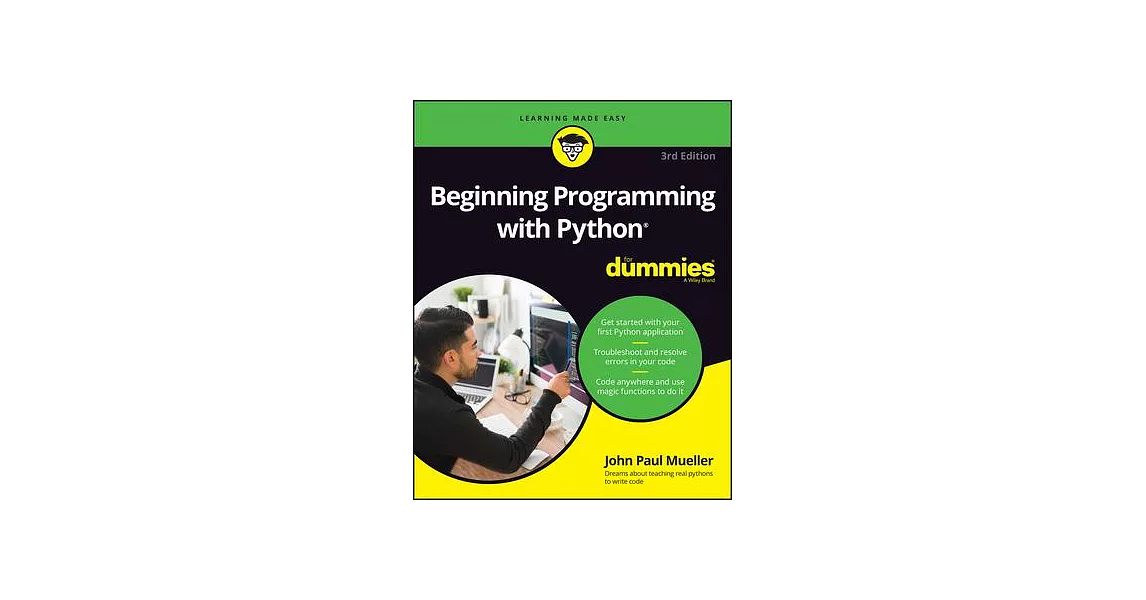 博客來-Beginning Programming with Python for Dummies