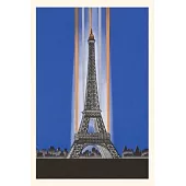 Vintage Journal Art Deco Eiffel Tower