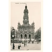 Vintage Journal Church of the Trinity, Paris, France