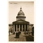 Vintage Journal The Pantheon, Paris, France