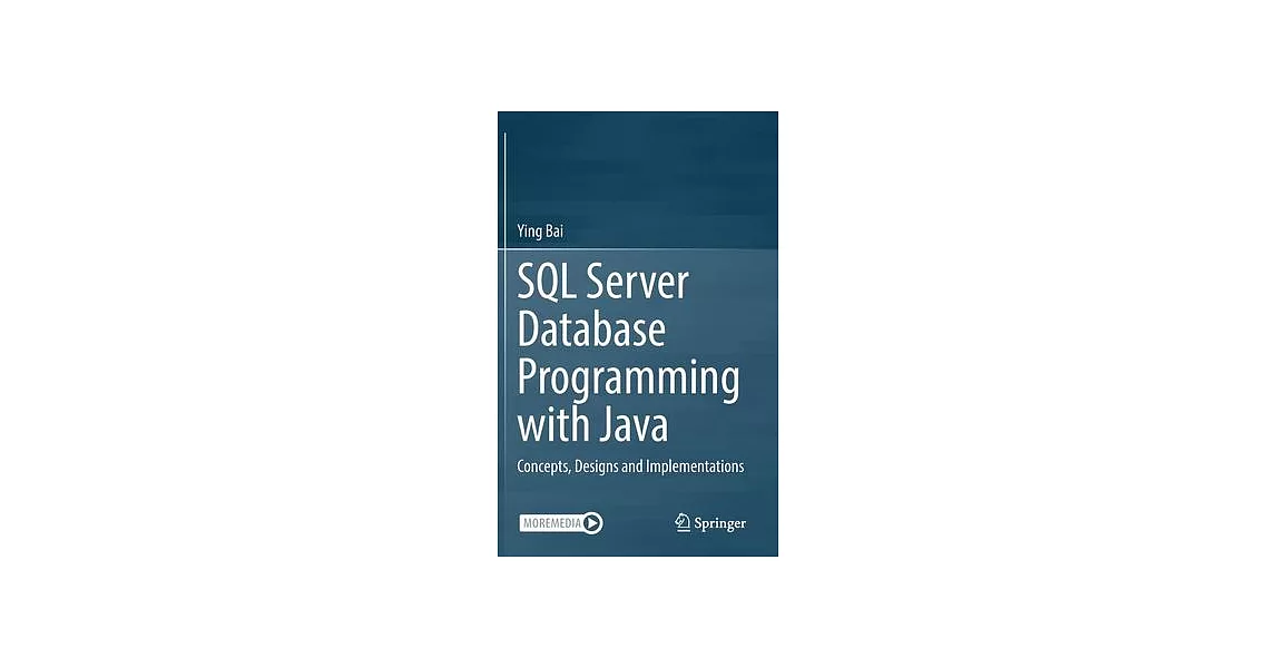 博客來-SQL Server Database Programming with Java: Concepts, Designs and ...