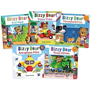 熱銷1200萬冊！Bizzy Bear《忙碌小熊出任務》５冊互動遊戲套書