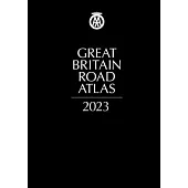 Great Britain Road Atlas 2023 Leather