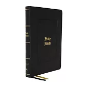 KJV Bible, Giant Print Thinline Bible, Vintage Series, Leathersoft, Black, Red Letter, Comfort Print: King James Version: King James Version