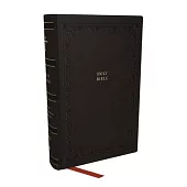 Nkjv, Compact Paragraph-Style Reference Bible, Leathersoft, Black, Red Letter, Comfort Print: Holy Bible, New King James Version