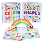 紙藝大師送給孩子的色彩 + 形狀立體書（２冊）My First Pop-Up!: Colors + Shapes
