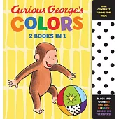 Curious George’s Colors: High Contrast Tummy Time Book