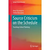 Source Criticism on the Schedule: Teaching Critical Thinking