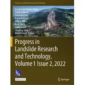 Progress in Landslide Research and Technology, Volume 1 Issue 2, 2022