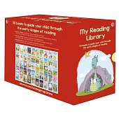 Usborne初階分級讀本套書《My Reading Library》(4歲以上適讀，全套50本)我的小小外文圖書館