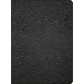 CSB Spurgeon Study Bible, Holman Handcrafted Collection, Black Premium Goatskin