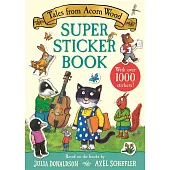 貼紙書：茱莉亞．唐娜森《橡實林的小故事》Tales from Acorn Wood Super Sticker Book