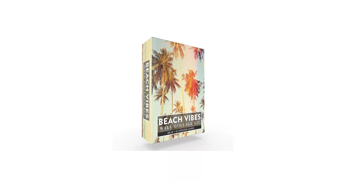 Beach Vibes Collage Kit: 60 (4 × 6) Cards to Make Your Space Feel Coastal, Chill, and Beachy! | 拾書所