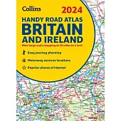 2024 Collins Handy Road Atlas Britain and Ireland: A5 Spiral