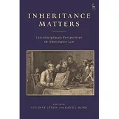 Inheritance Matters: Interdisciplinary Perspectives on Inheritance Law