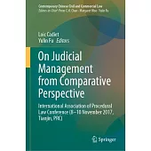 On Judicial Management from Comparative Perspective