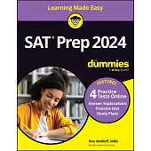 SAT Prep 2024 for Dummies with Online Practice