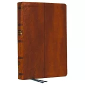 Nkjv, Encountering God Study Bible, Leathersoft, Brown, Red Letter, Thumb Indexed, Comfort Print: Insights from Blackaby Ministries on Living Our Fait