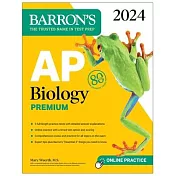 AP Biology Premium, 2024: 5 Practice Tests + Comprehensive Review + Online Practice