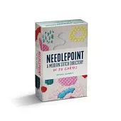Needlepoint Stitches Card Deck: A Modern Stitch Directory in 50 Cards