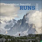 World’s Most Beautiful Runs 2024 Wall Calendar
