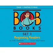 Bob Books - Set 1: Beginning Readers Hardcover Bind-Up Phonics, Ages 4 and Up, Kindergarten (Stage 1: Starting to Read)
