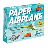Paper Airplane 2024 Fold-A-Day Calendar