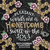 Shannon Roberts’ Chalk Art Scripture 2024 Wall Calendar