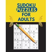 Sudoku Puzzles for Adults: Sudoku Puzzle Book for Adults - Easy, Medium, Hard, Very Hard Levels