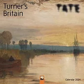 Tate: Turner’s Britain Wall Calendar 2024 (Art Calendar)