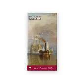 National Gallery: Turner, the Fighting Temeraire 2024 Year Planner - Month to View